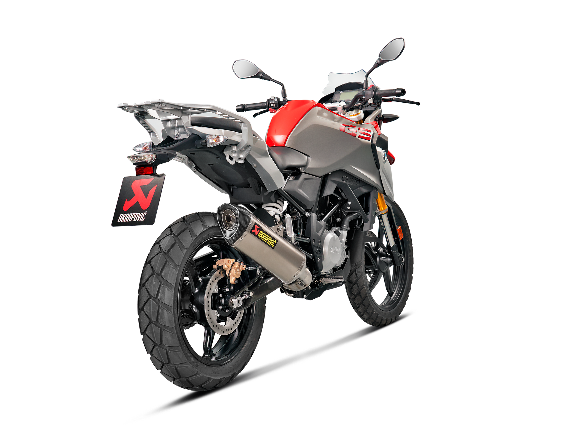 AKRAPOVIC SCARICO COMPLETO ACCIAIO INOX RACING BMW G 310 GS / R 2017-24 - AKRAPOVIC immagine 3