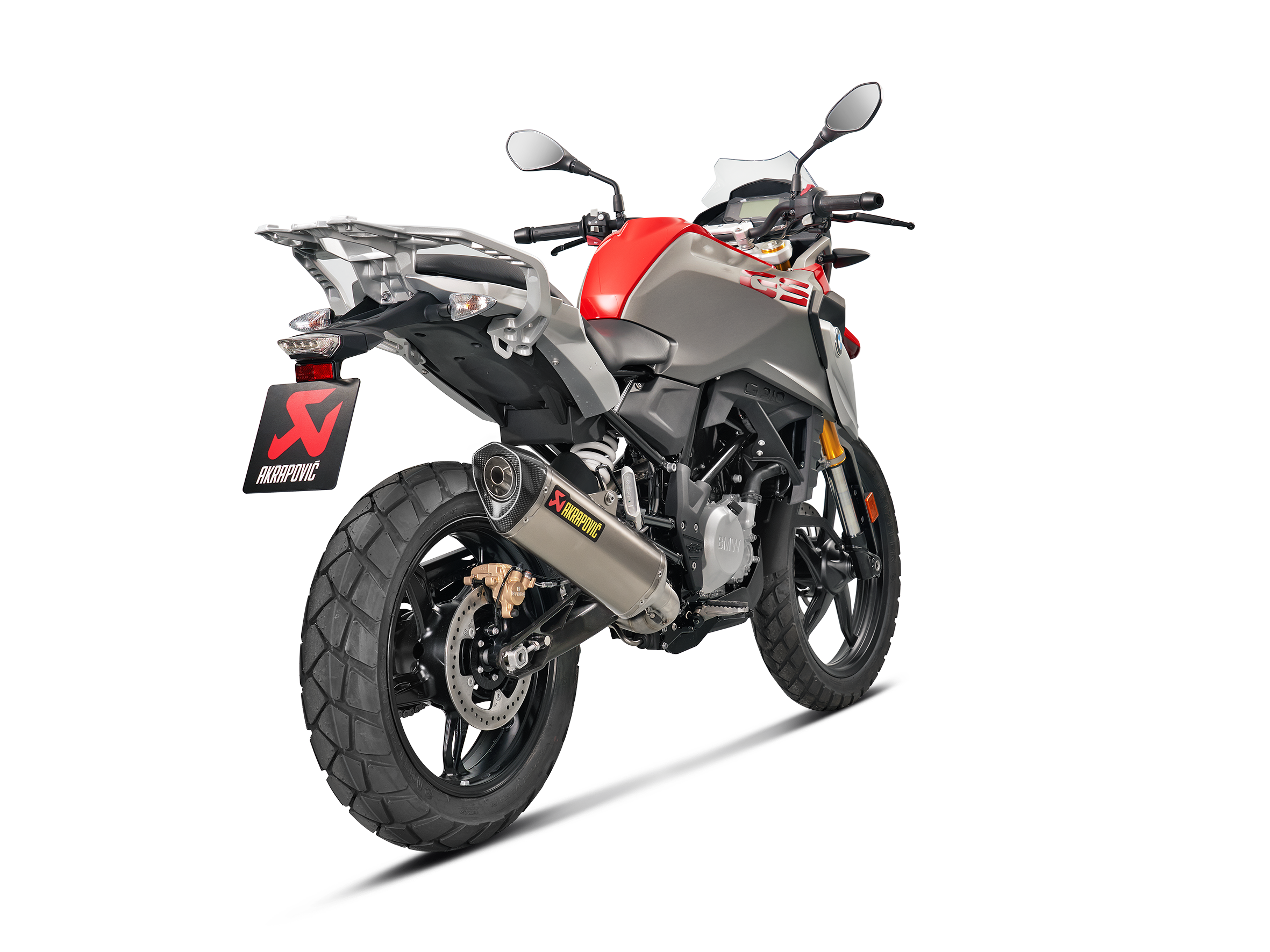 AKRAPOVIC SCARICO COMPLETO ACCIAIO INOX RACING BMW G 310 GS / R 2017-24 - AKRAPOVIC immagine 3