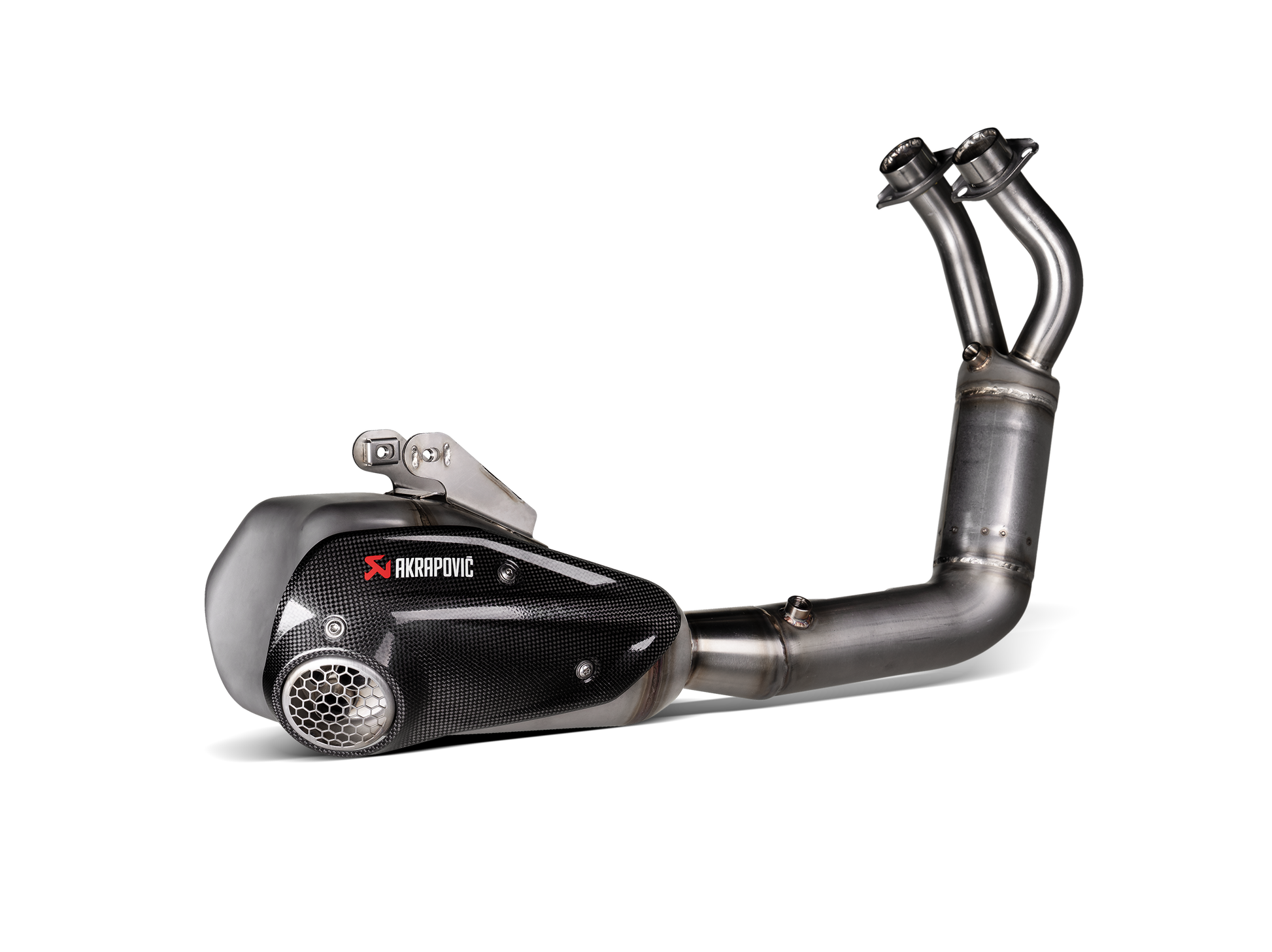 AKRAPOVIC SCARICO INOX OMOLOGATO YAMAHA MT 07 / FZ 07 TRACER 7 / GT 2020-26 - AKRAPOVIC
