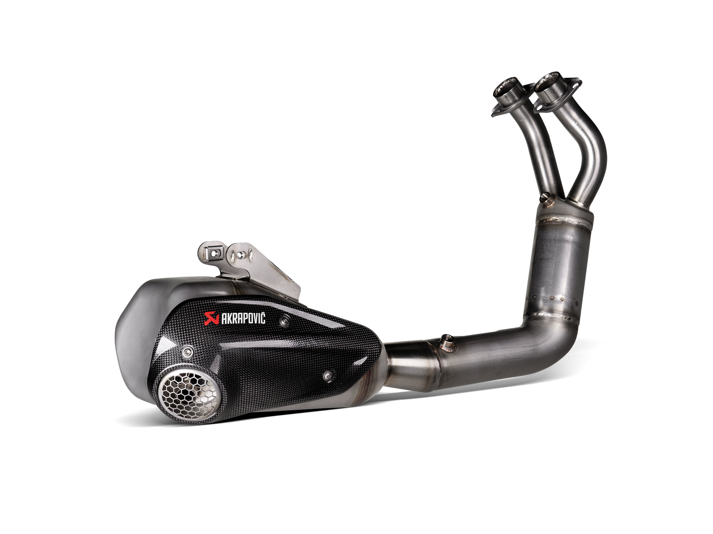 AKRAPOVIC SCARICO INOX OMOLOGATO YAMAHA MT 07 / FZ 07 TRACER 7 / GT 2020-26 - AKRAPOVIC