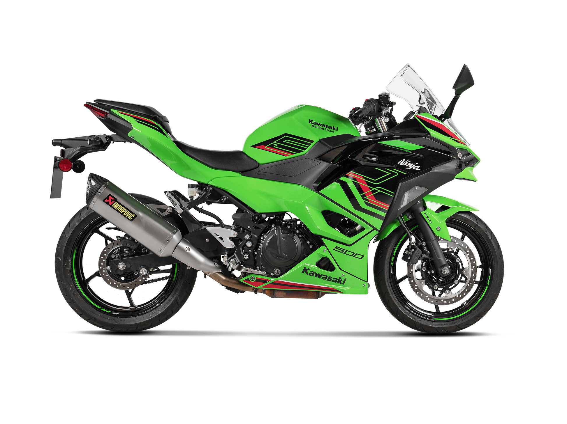 AKRAPOVIC TERMINALE TITANIO KAWASAKI NINJA 500 Z500 2024-25 - AKRAPOVIC immagine 2