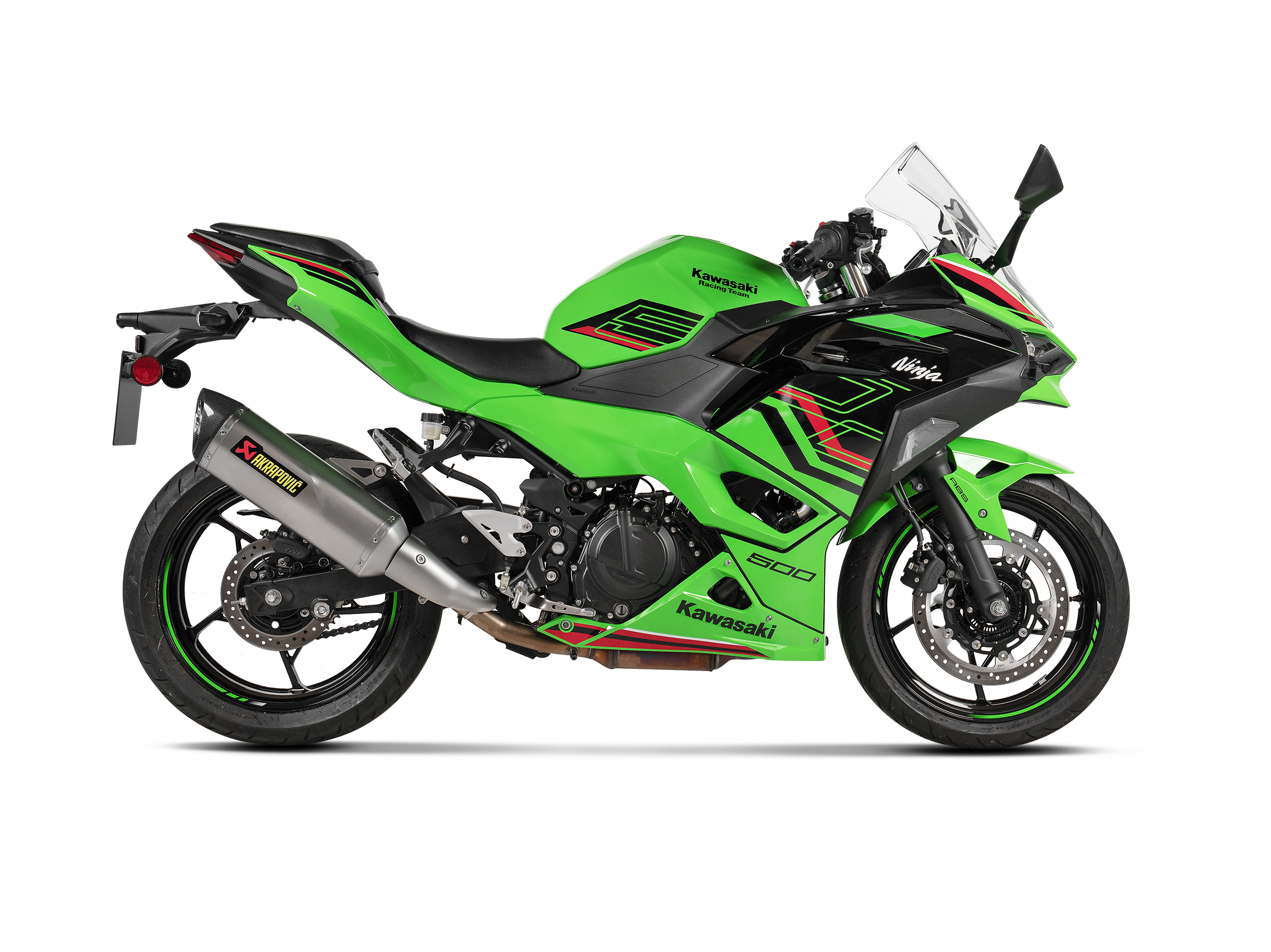 AKRAPOVIC TERMINALE TITANIO KAWASAKI NINJA 500 Z500 2024-25 - AKRAPOVIC immagine 2