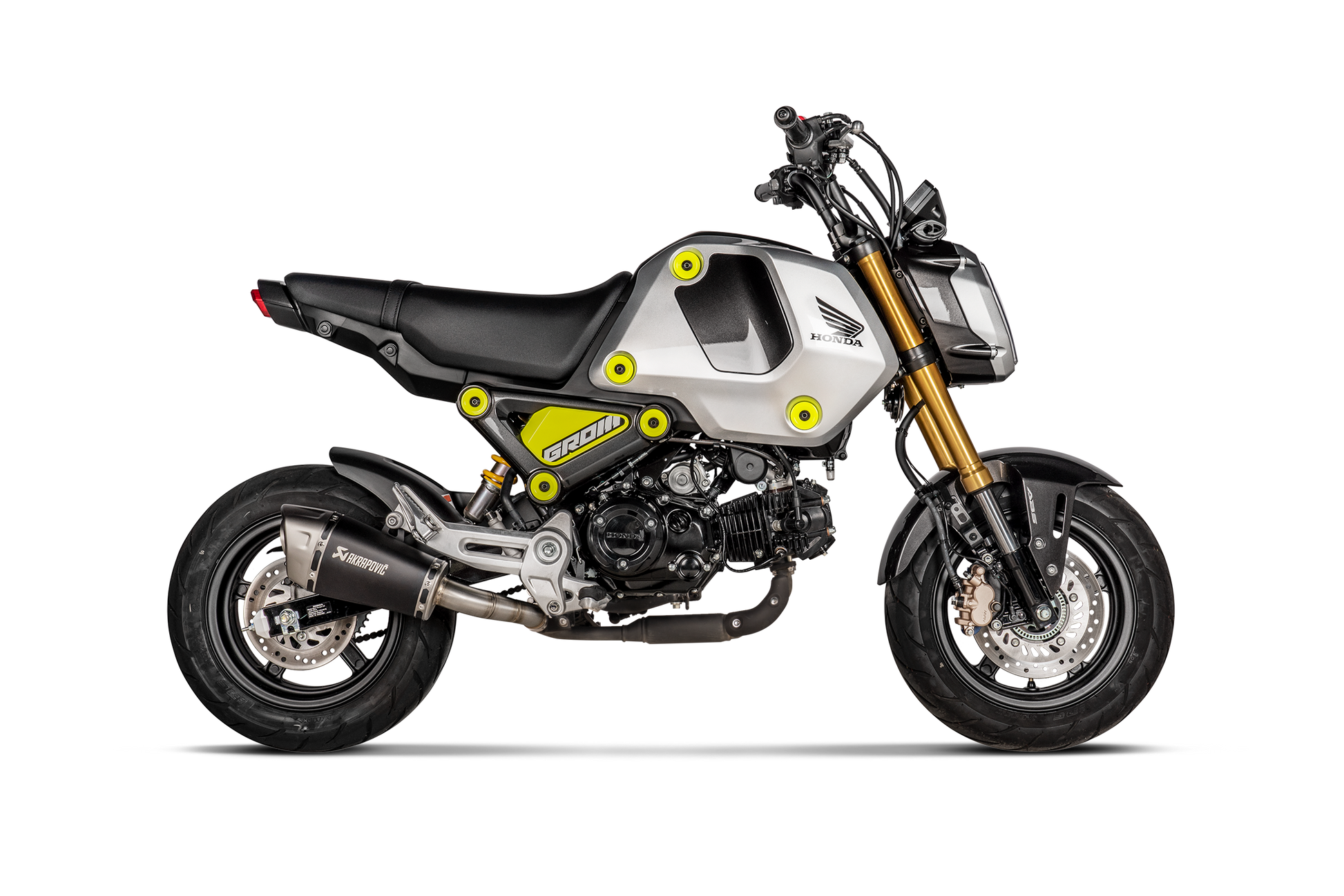 AKRAPOVIC TERMINALE TITANIO RACING HONDA MSX 125 / GROM 2021-26 - AKRAPOVIC immagine 2
