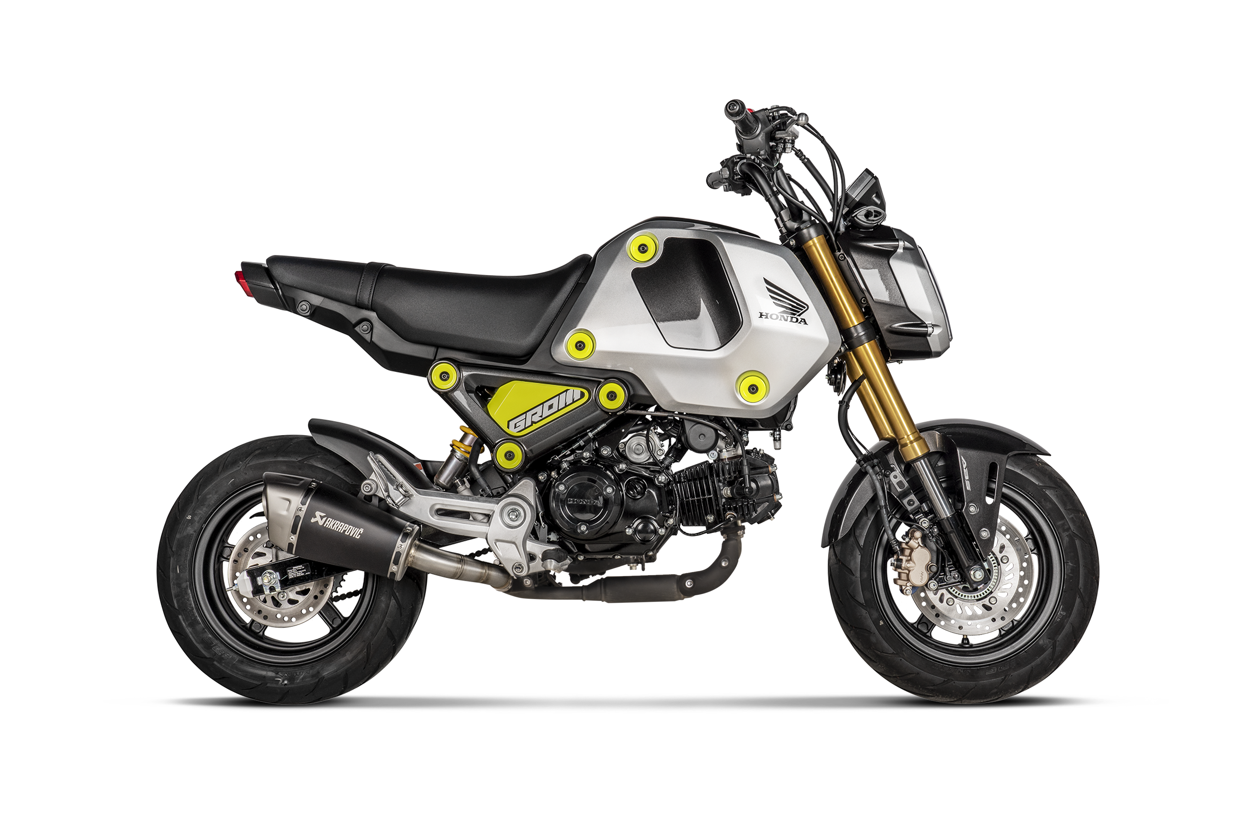 AKRAPOVIC TERMINALE TITANIO RACING HONDA MSX 125 / GROM 2021-26 - AKRAPOVIC immagine 2