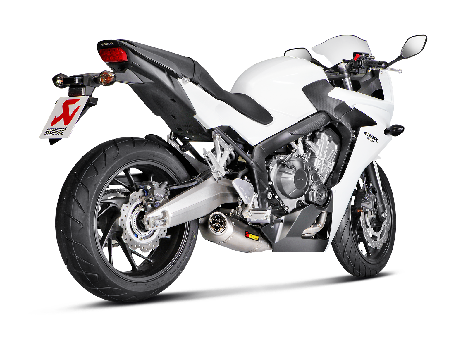 AKRAPOVIC TERMINALE TITANIO RACING HONDA CB 650 F CBR 650 F 2014-16 - AKRAPOVIC immagine 3