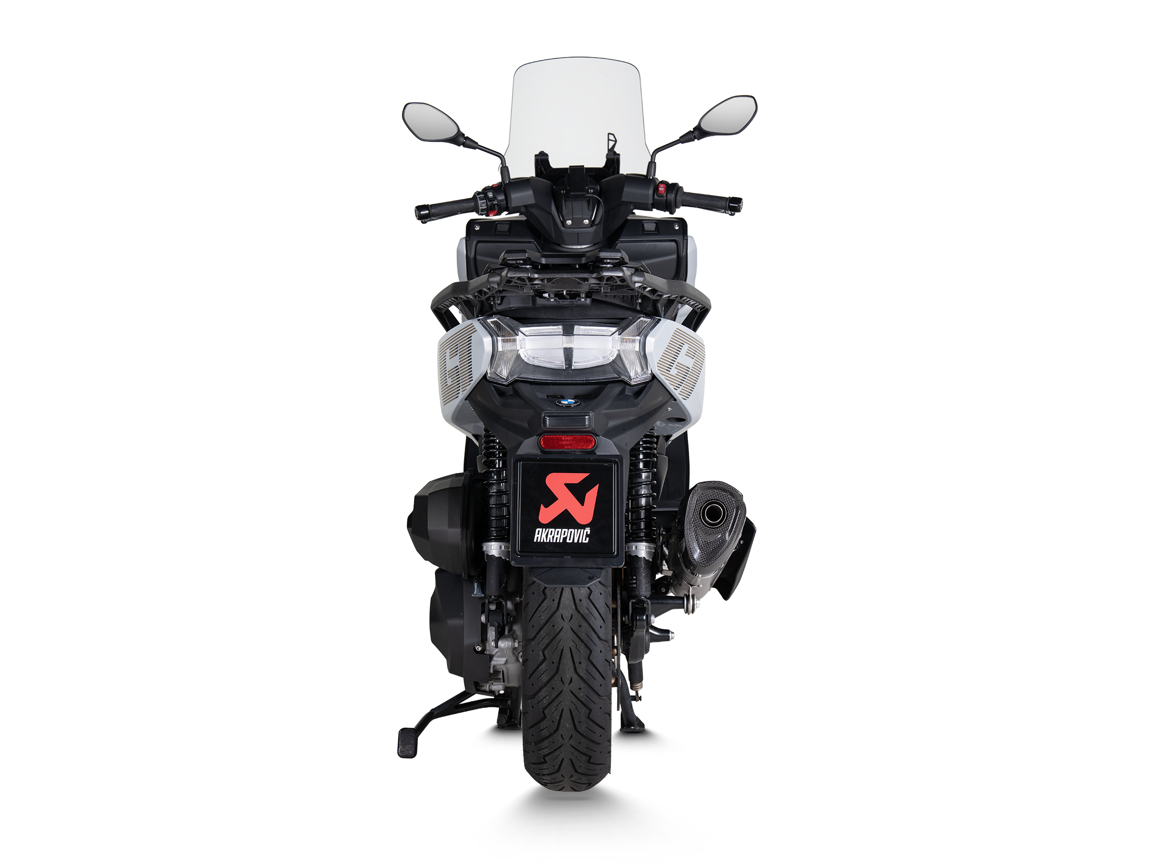 AKRAPOVIC TERMINALE TITANIO OMOLOGATO BMW C 400 X 2026 - AKRAPOVIC immagine 4