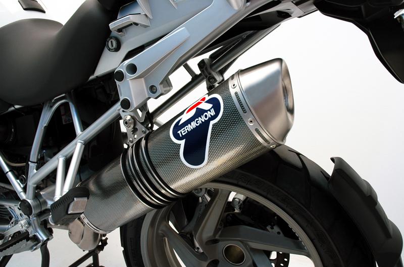 TERMINALE SCARICO TERMIGNONI OMOLOGATO CARBONIO OVAL BMW R 1200 GS 2010 - 12