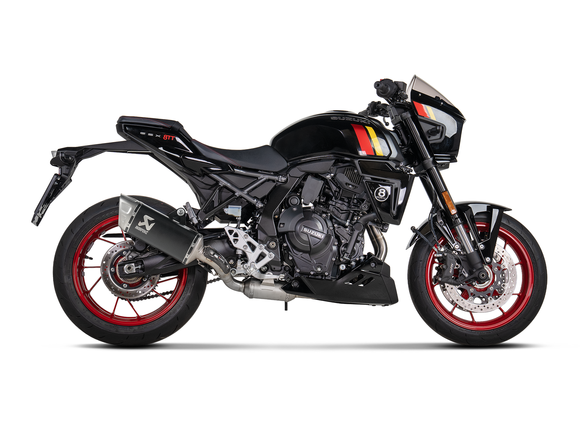 AKRAPOVIC TERMINALE TITANIO RACING SUZUKI GSX 8S / 8R 2026 - AKRAPOVIC immagine 2
