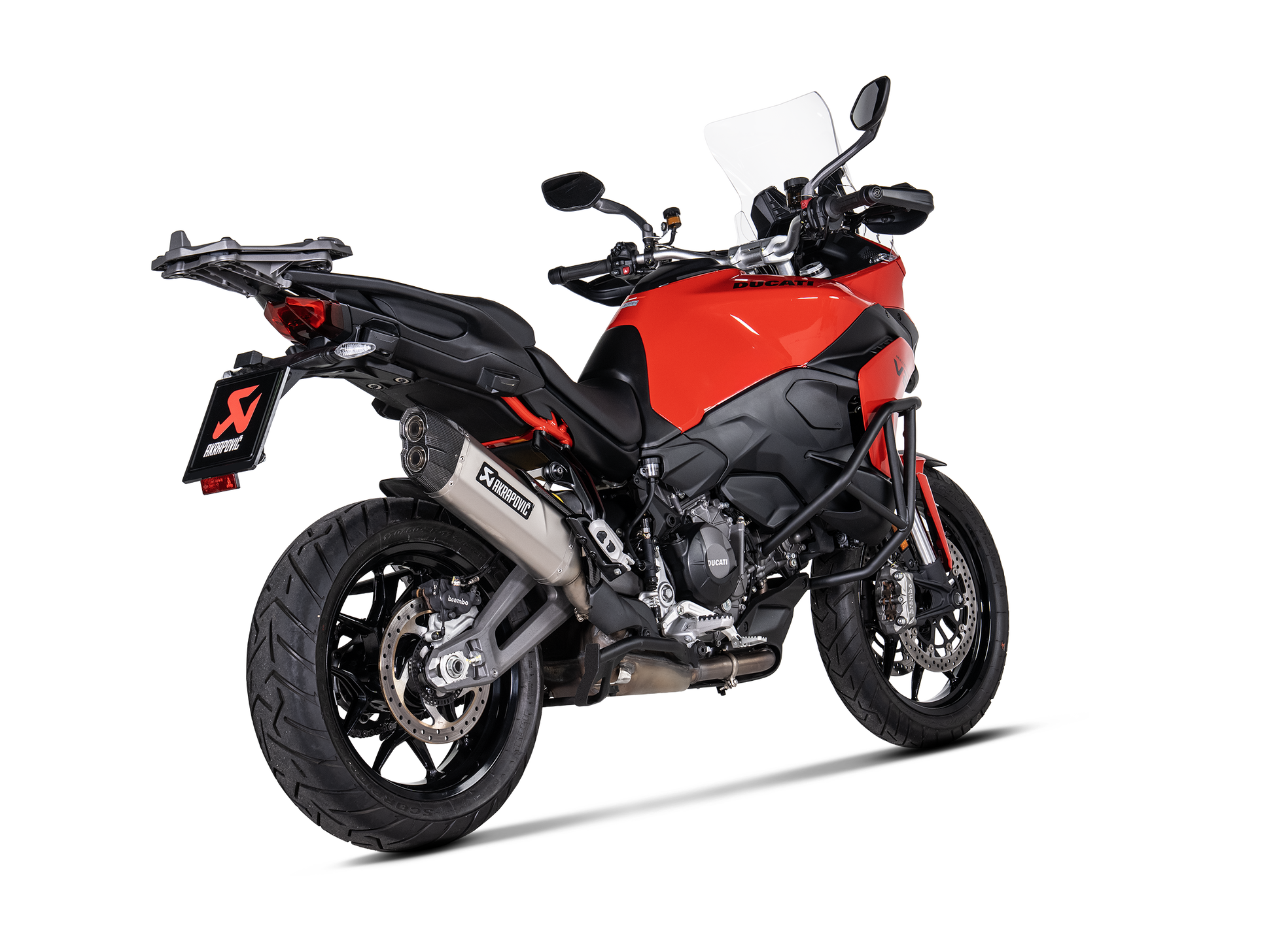 AKRAPOVIC TERMINALE TITANIO OMOLOGATO DUCATI MULTISTRADA V2 / S 2025-26 - AKRAPOVIC immagine 3