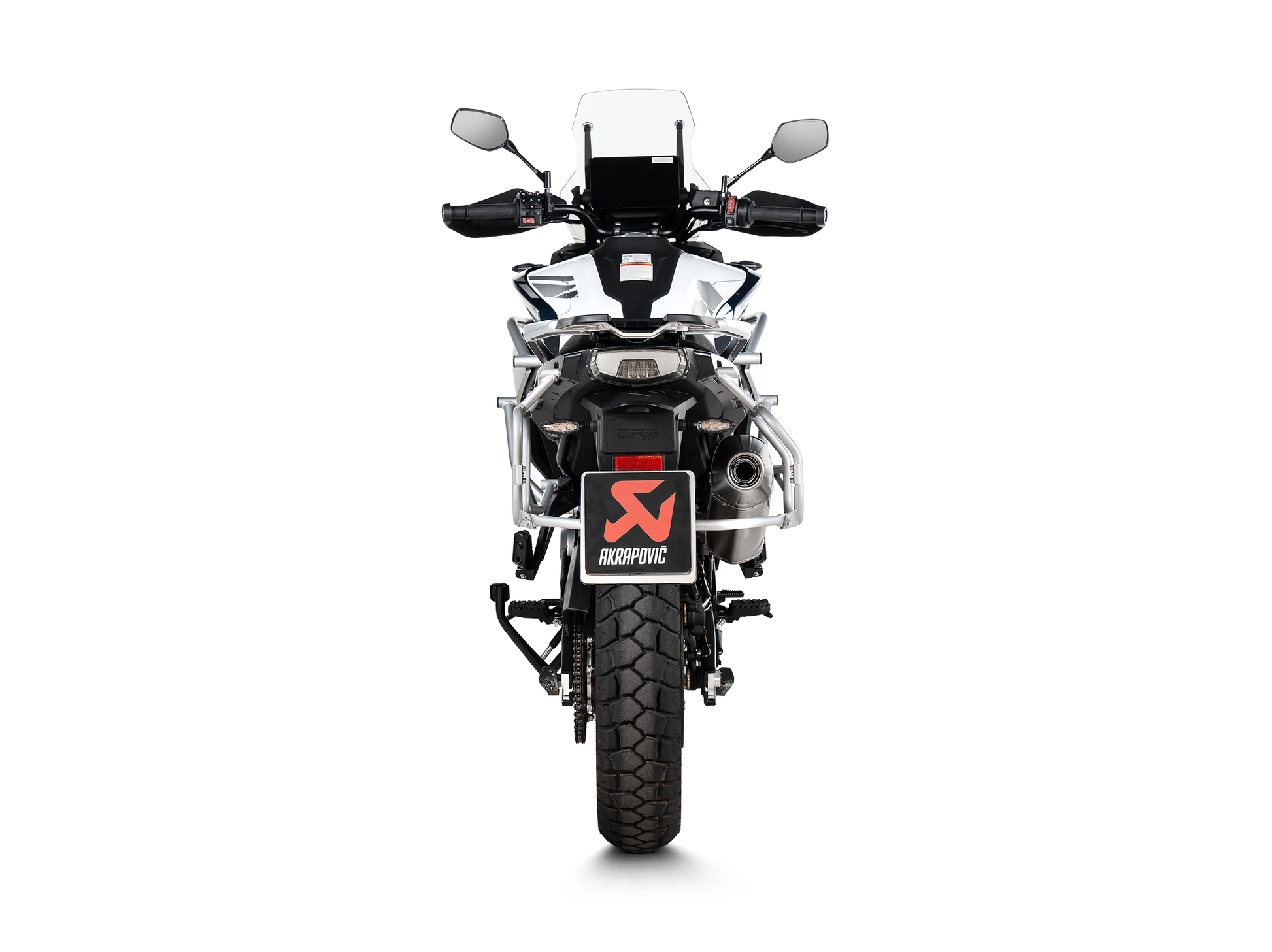 AKRAPOVIC TERMINALE TITANIO OMOLOGATO CFMOTO 800MT 2025-26 - AKRAPOVIC immagine 4