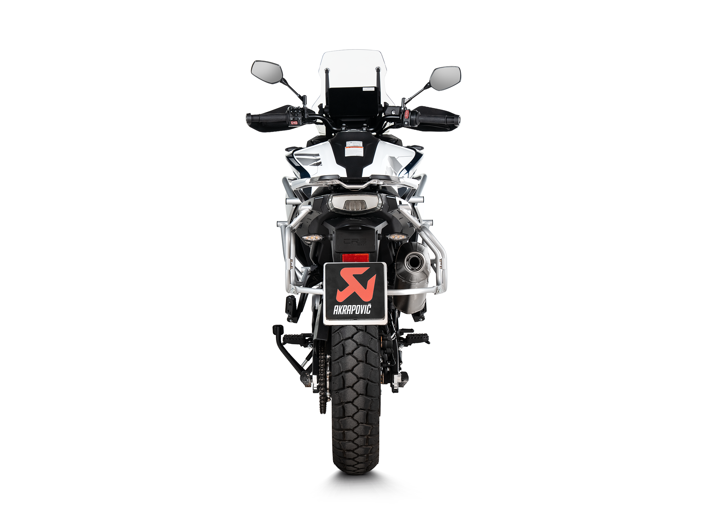 AKRAPOVIC TERMINALE TITANIO OMOLOGATO CFMOTO 800MT 2025-26 - AKRAPOVIC immagine 4