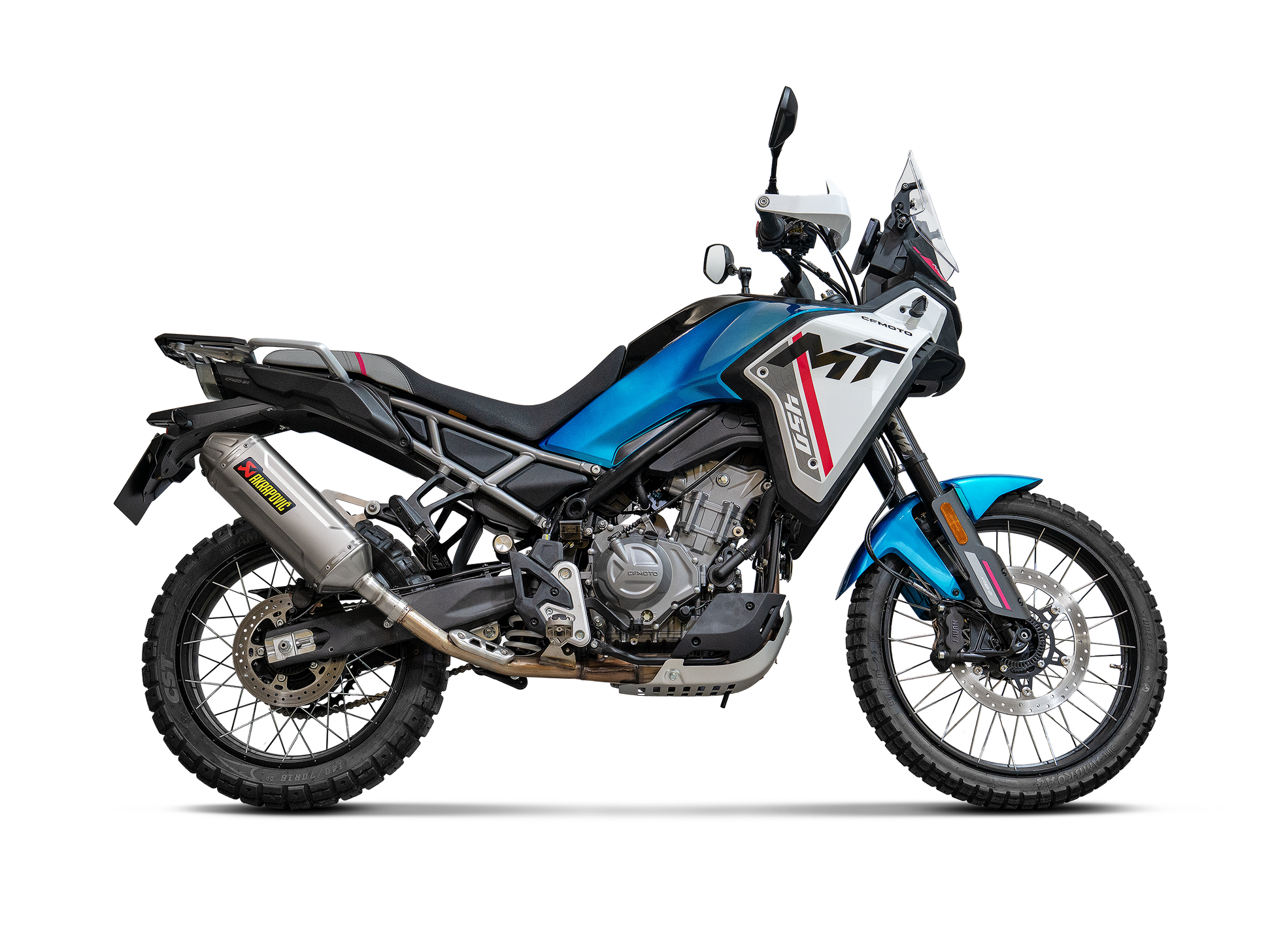 AKRAPOVIC TERMINALE TITANIO CFMOTO 450MT 2024-26 - AKRAPOVIC immagine 2