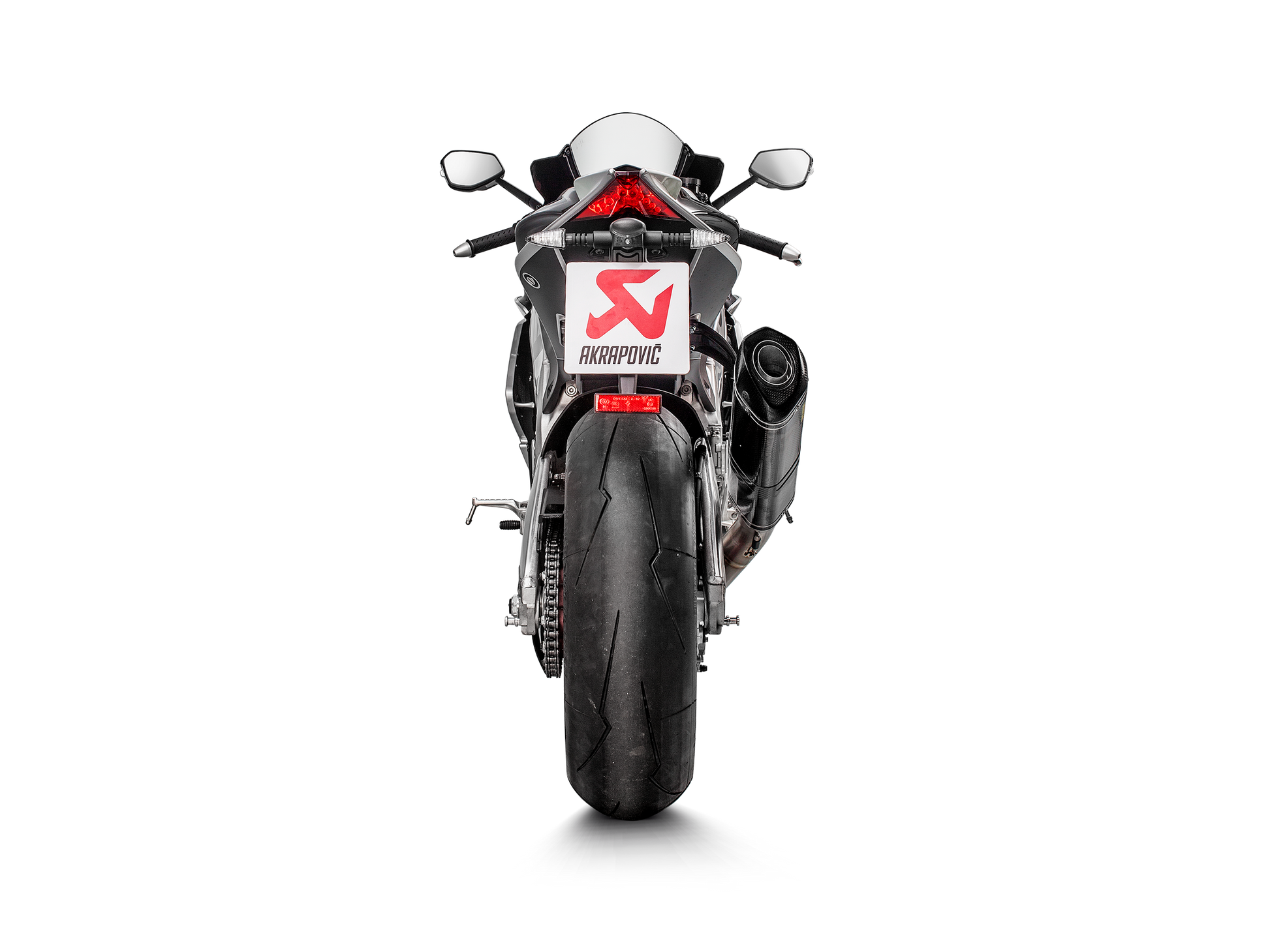 AKRAPOVIC TERMINALE CARBONIO RACING APRILIA RSV4 2017-20 - AKRAPOVIC immagine 6