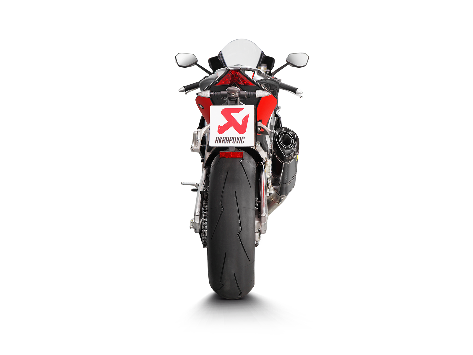 AKRAPOVIC TERMINALE CARBONIO RACING APRILIA RSV4 2015-16 - AKRAPOVIC immagine 4