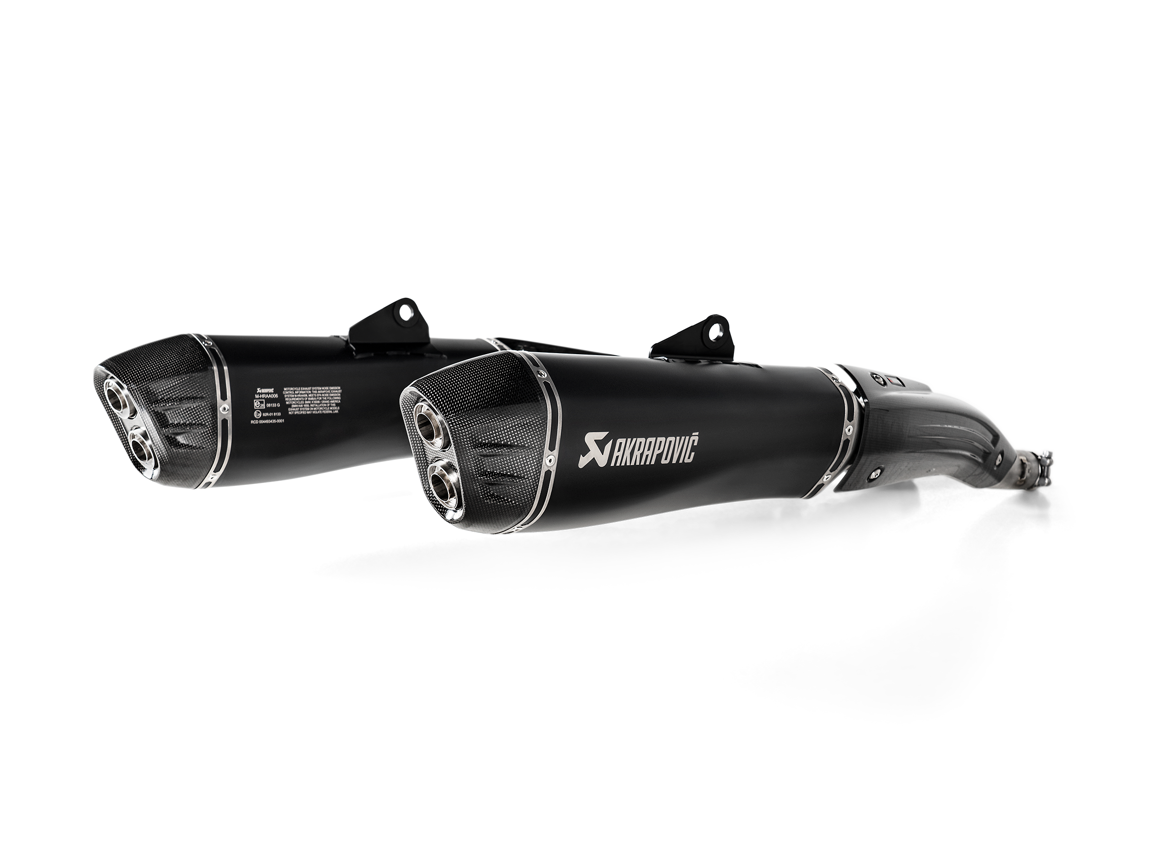 AKRAPOVIC TERMINALE TITANIO BMW K 1600 B / GRAND AMERICA 2017-20 - AKRAPOVIC