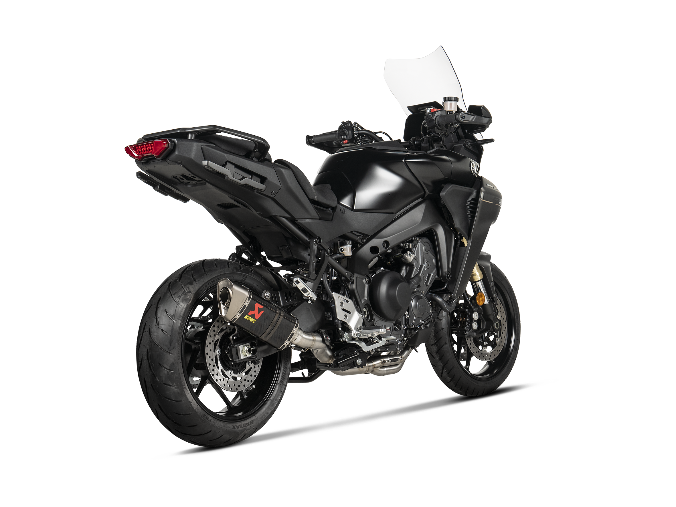 AKRAPOVIC TERMINALE CARBONIO RACING YAMAHA TRACER 9 / GT 2021-26 - AKRAPOVIC immagine 3