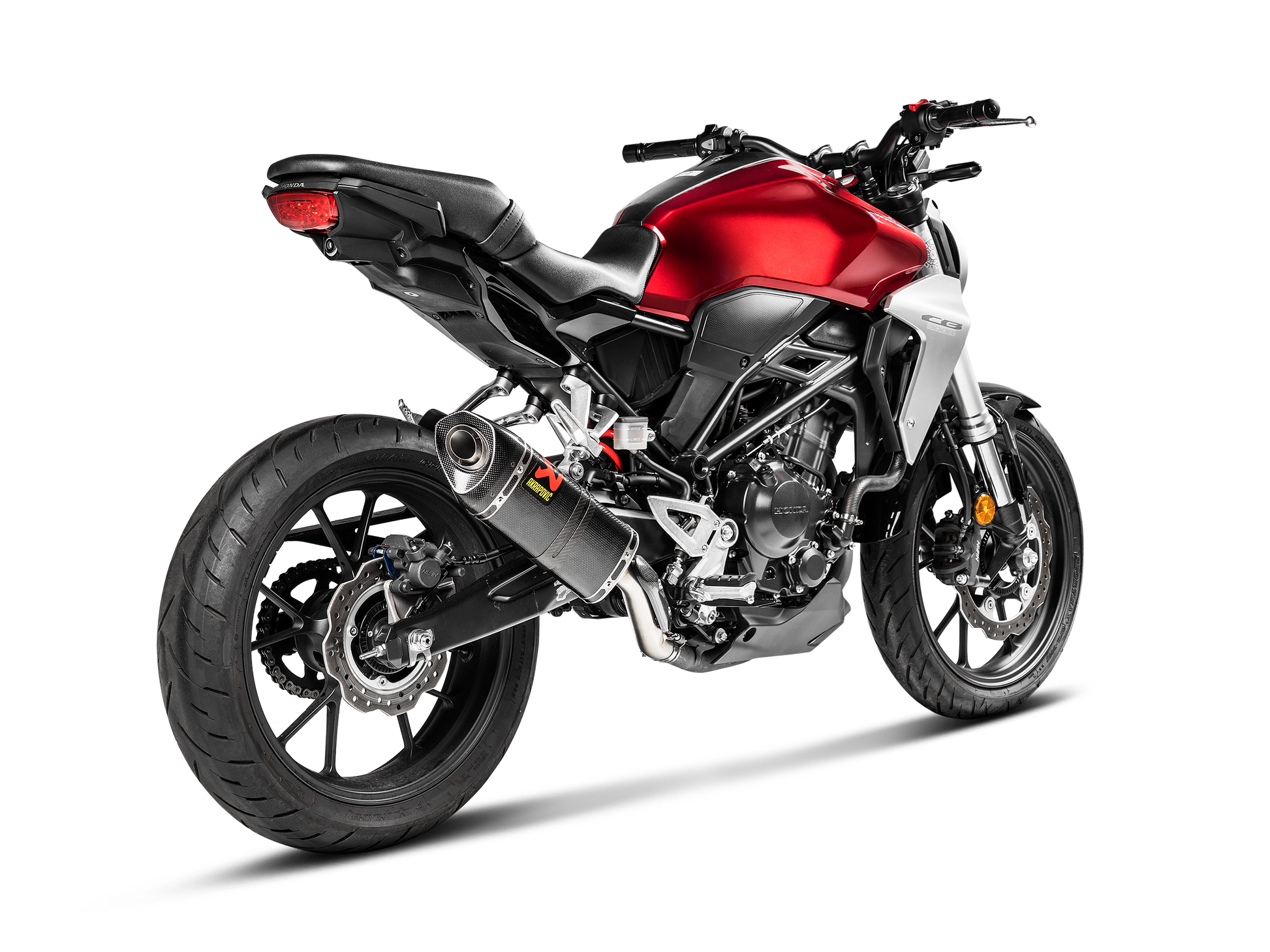 AKRAPOVIC TERMINALE CARBONIO RACING HONDA CB 300 R 2018-20 - AKRAPOVIC immagine 3