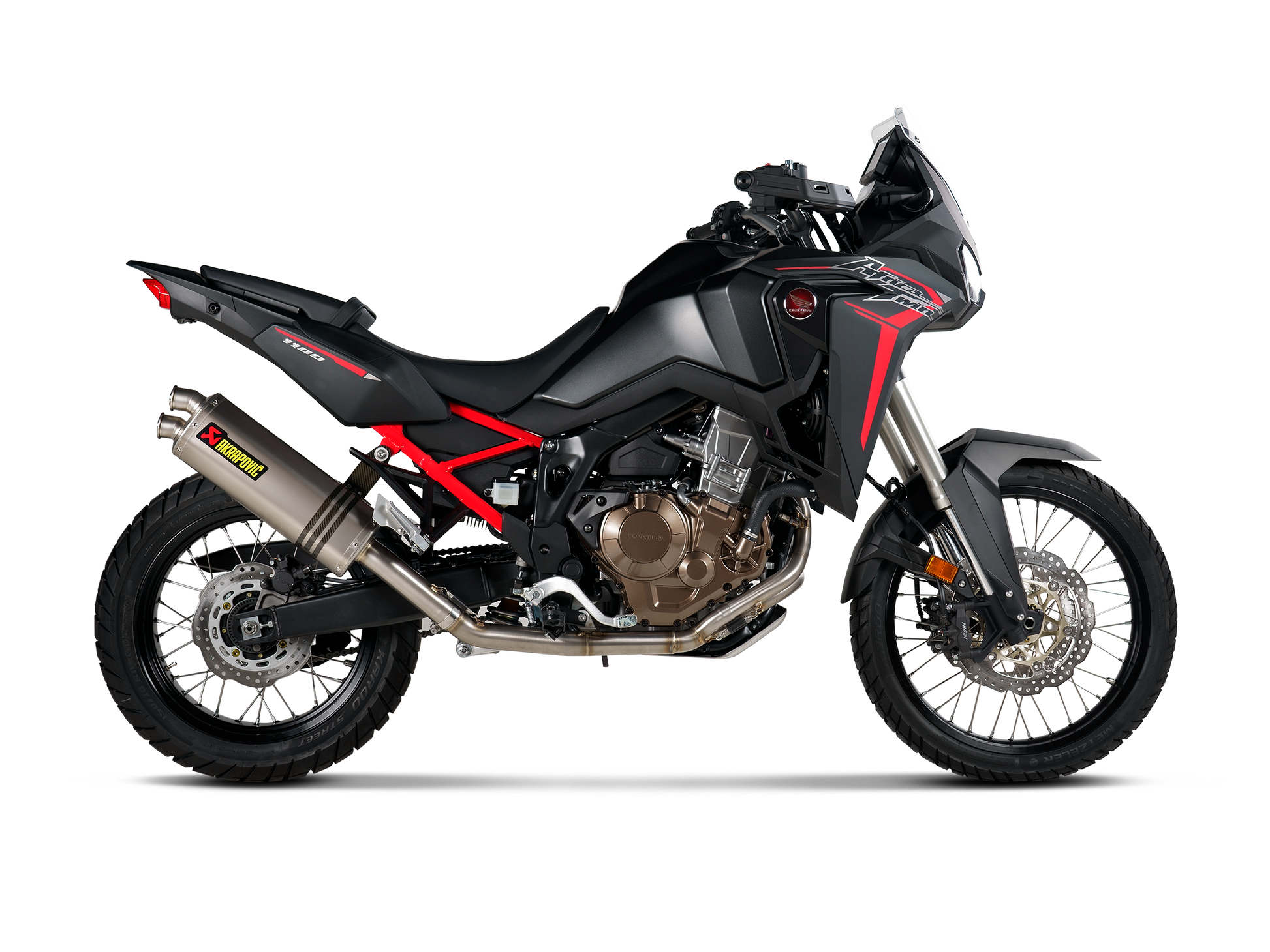 AKRAPOVIC TERMINALE TITANIO RACING HONDA CRF1000L / CRF1100L AFRICA TWIN 2020-26 - AKRAPOVIC immagine 2