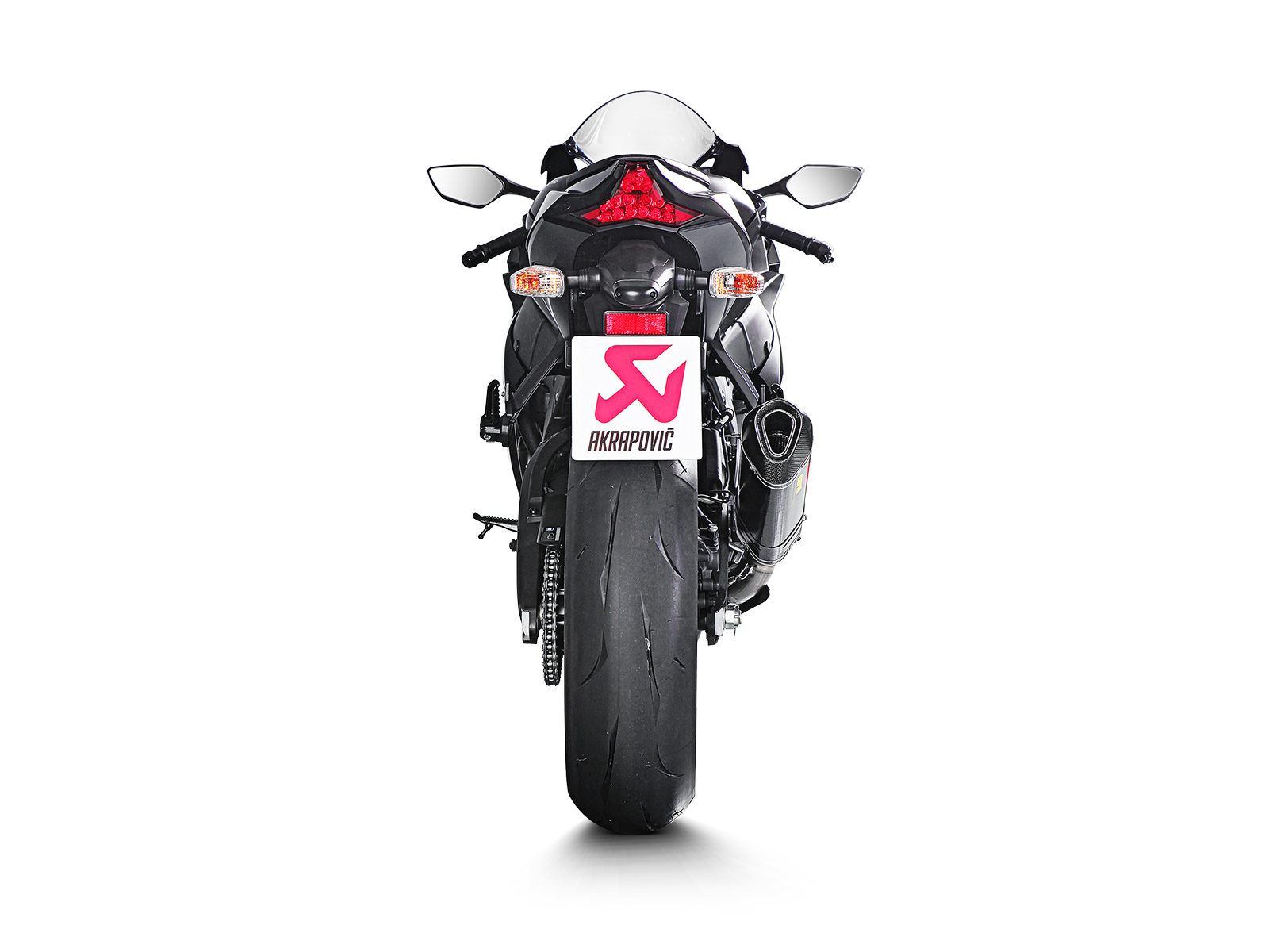 AKRAPOVIC TERMINALE CARBONIO OMOLOGATO KAWASAKI NINJA ZX 10R / 10RR / SE 2016-20 - AKRAPOVIC immagine 4
