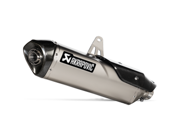 AKRAPOVIC TERMINALE TITANIO TRIUMPH TIGER 850 / 900 2020-24 - AKRAPOVIC