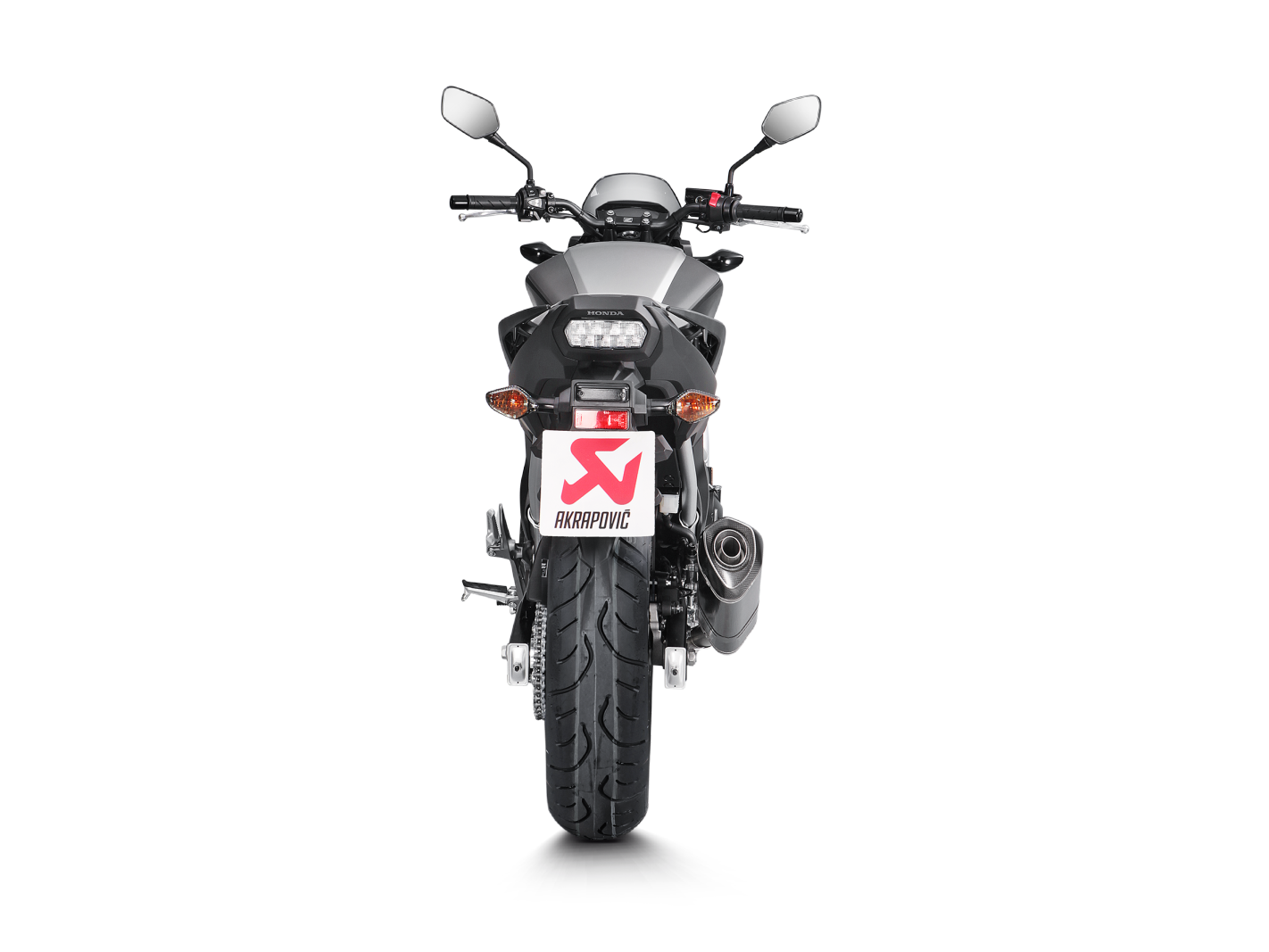 AKRAPOVIC TERMINALE CARBONIO HONDA INTEGRA NC 700 / 750S NC 700 / 750X 2012-20 - AKRAPOVIC immagine 4