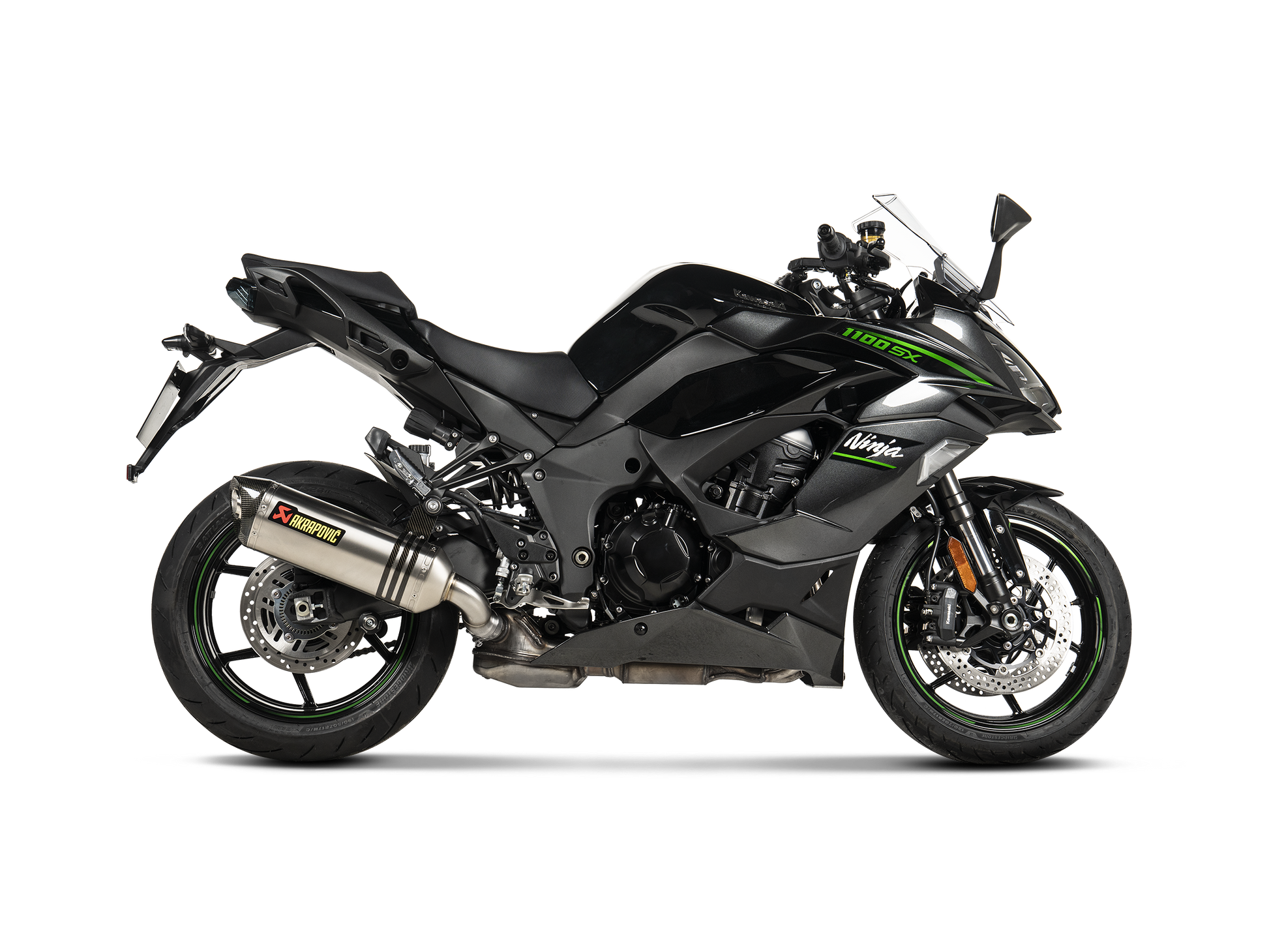 AKRAPOVIC TERMINALE TITANIO KAWASAKI NINJA 1000SX 2020-26 - AKRAPOVIC immagine 2