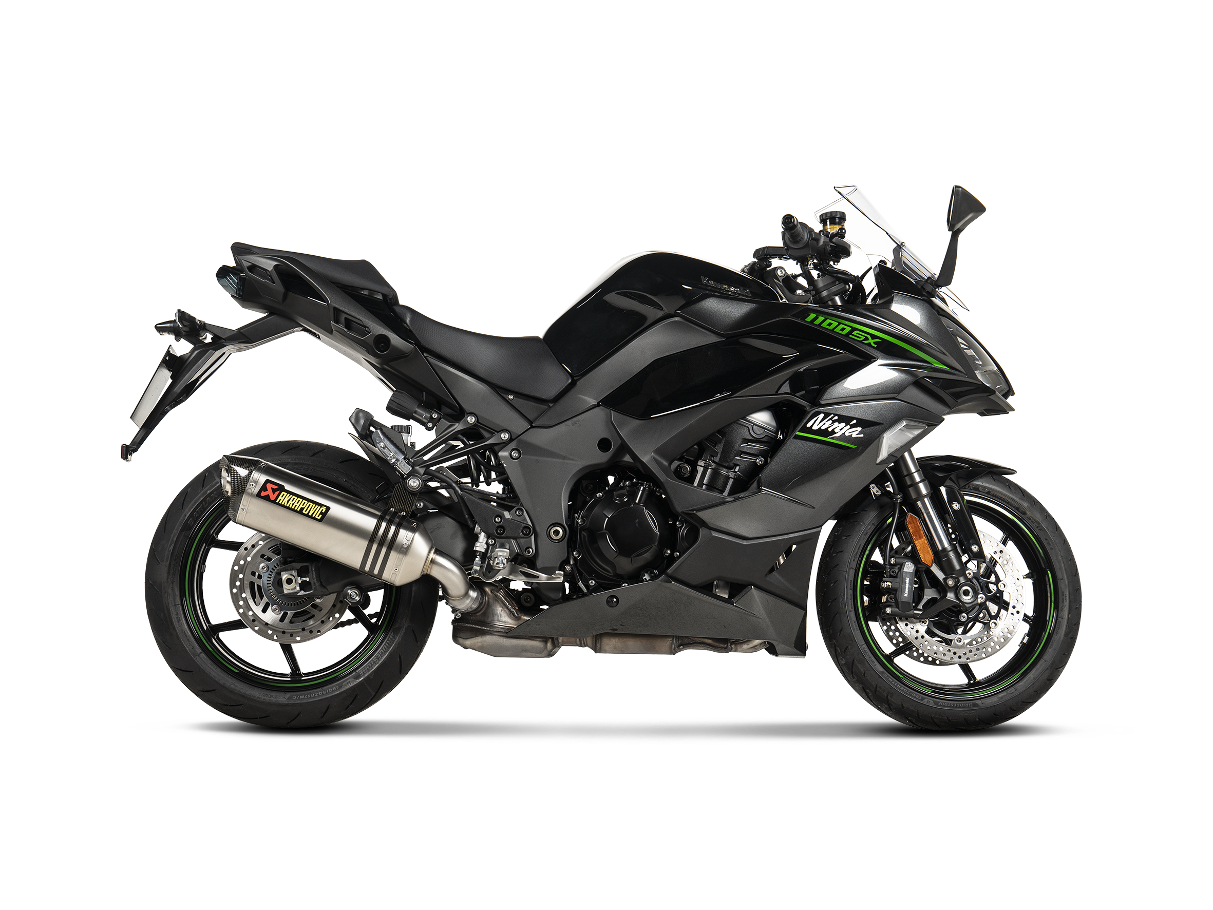 AKRAPOVIC TERMINALE TITANIO KAWASAKI NINJA 1000SX 2020-26 - AKRAPOVIC immagine 2