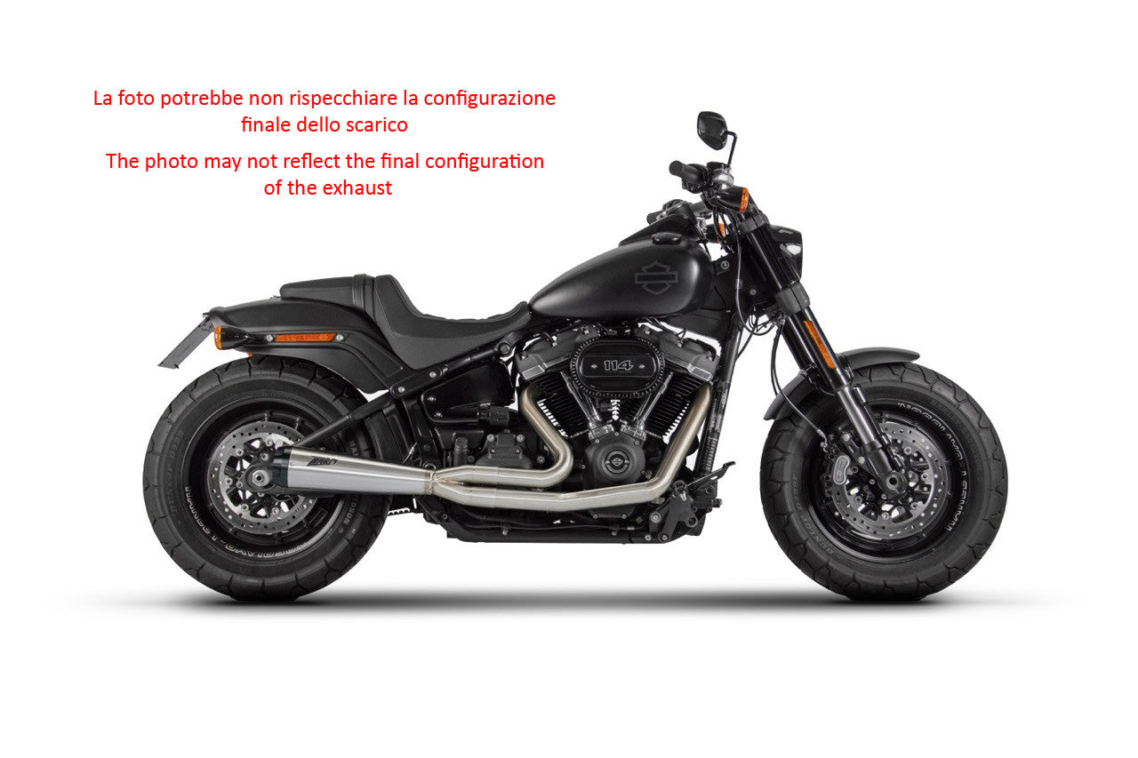 COMPLETE EXHAUST ZARD STAINLESS STEEL E4/E5 HARLEY DAVIDSON BREAKOUT M8 21-23