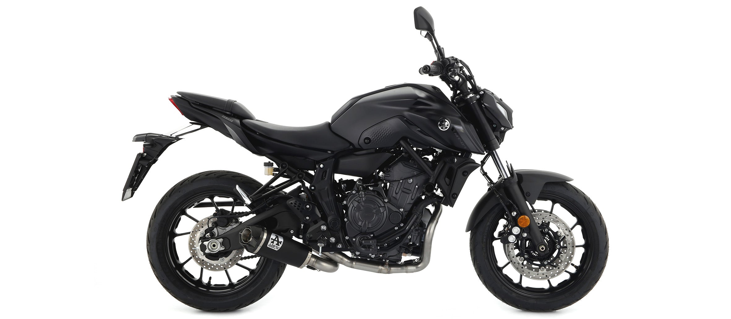 SILENCER WORKS EURO5 TITANIUM-CARB ARROW YAMAHA MT-07 2021-22