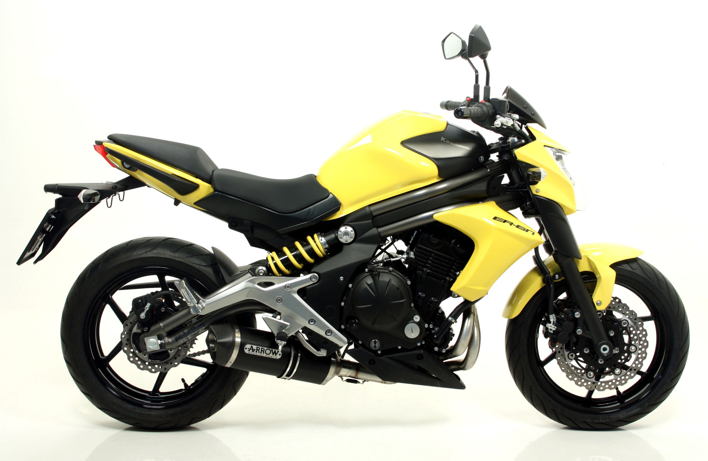 COMPLETE EXHAUST RACING RACE-TECH TITANIUM-CARB ARROW KAWASAKI ER-6N 12-16