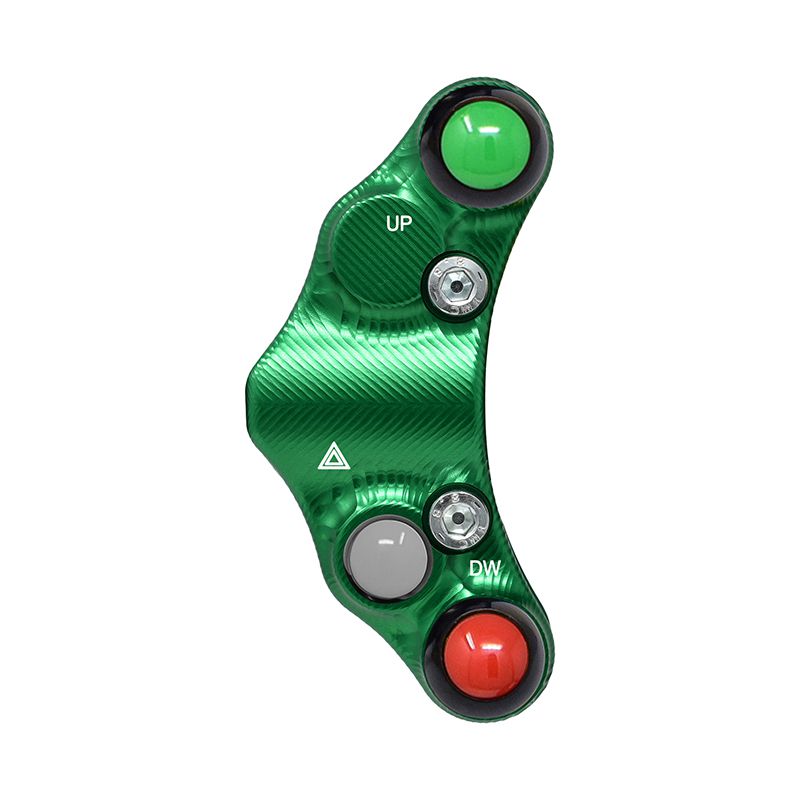 STREET VERSION LEFT HANDLEBAR SWITCH GREEN JETPRIME KAWASAKI NINJA H2R 2015 - 20