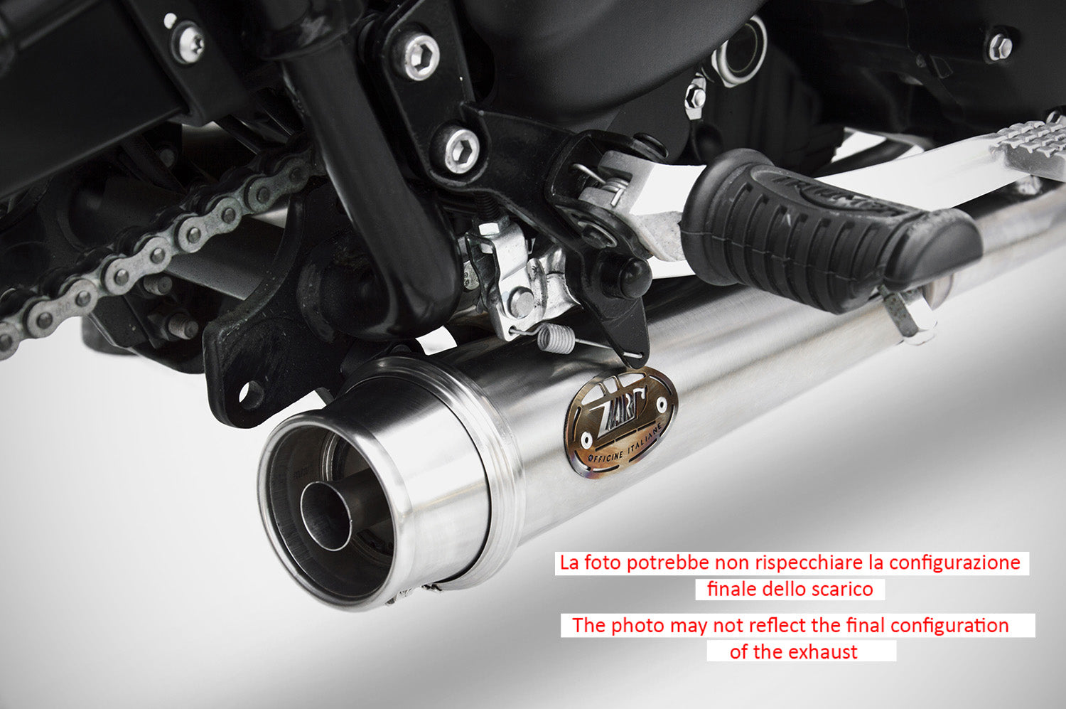 SCARICO COMPLETO BASSO ZARD INOX RACING TRIUMPH BONNEVILLE T100 2001-16