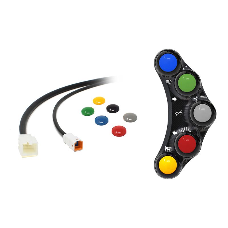 STREET VERSION LEFT HANDLEBAR SWITCH JETPRIME MV AGUSTA BRUTALE RED 2021