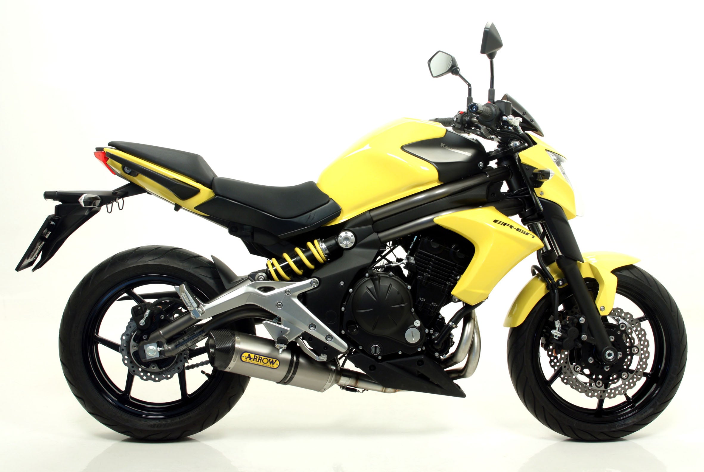 COMPLETE EXHAUST RACING RACE-TECH TITANIUM-CARB ARROW KAWASAKI ER-6N 12-16