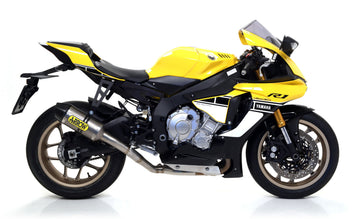 TERMINALE ARROW INTERMEDIO RACE-TECH TITANIO Ø60MM YAMAHA YZF R1 17-22