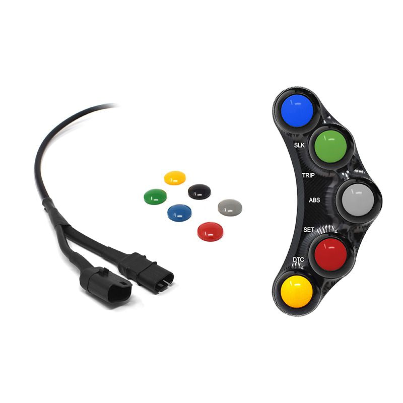 RACING LEFT HANDLEBAR SWITCH JETPRIME BMW S 1000 RR HP4 2009 - 14