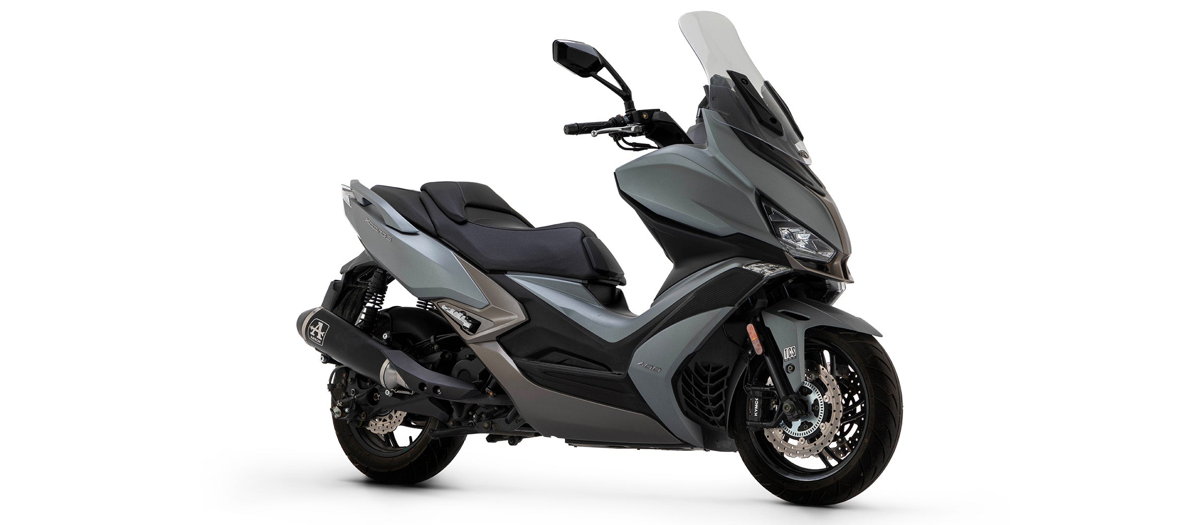 SCARICO MARMITTA OMOLOGATO NERO-CARBONIO ARROW KYMCO XCITING 400I 21-22