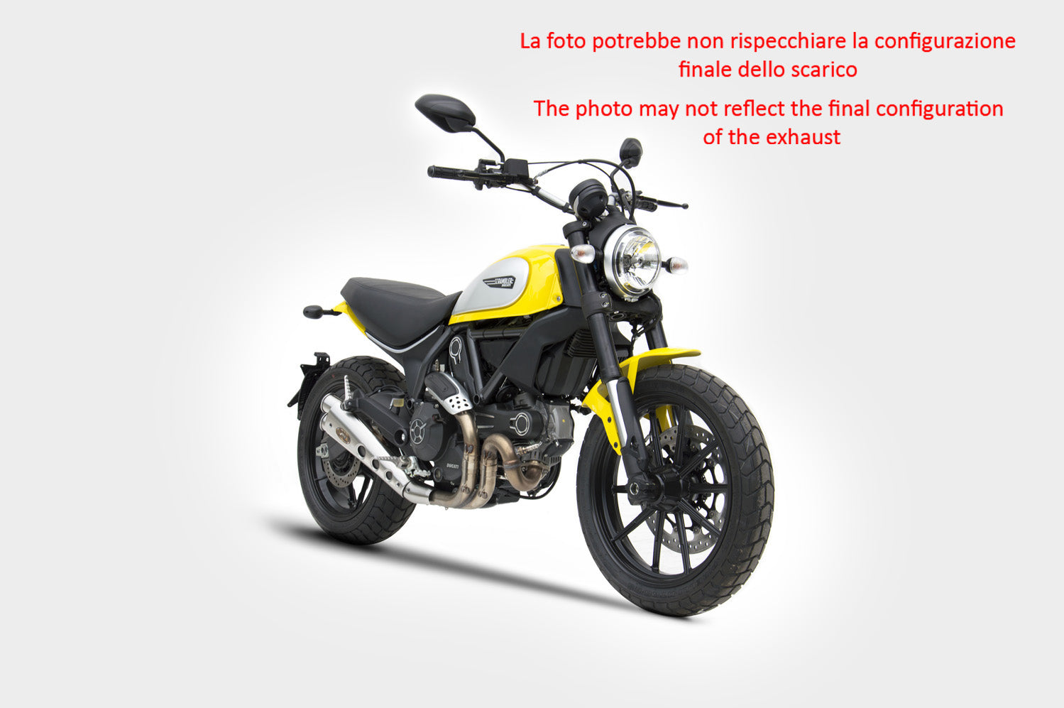 TERMINALE SCARICO ZARD LIMITED EDITION INOX EURO4 DUCATI SCRAMBLER 800 2017-19