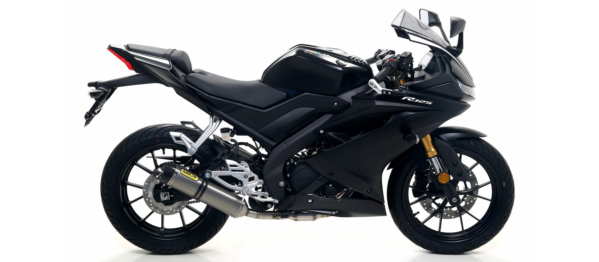 SCARICO OMOLOGATO STREET THUNDER TITANIO-CARBONIO ARROW YAMAHA R 125 19-20