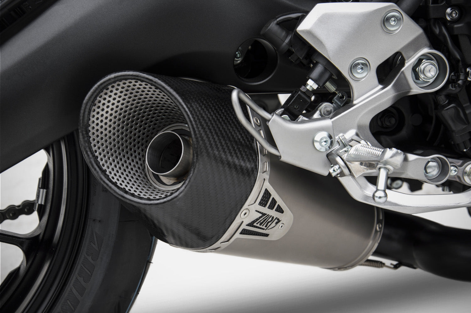EXHAUST 3 - 1 ZARD LOW RACING STAINLESS STEEL YAMAHA MT 09 2017-20