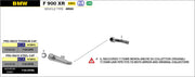 SILENCER PRO-RACE TITANIUM-TITANIUM ARROW BMW F 900 XR 2020-