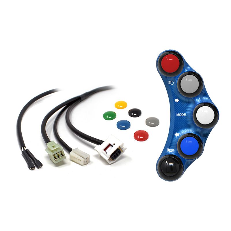 STREET VERSION LEFT HANDLEBAR SWITCH BLUE JETPRIME YAMAHA T-MAX 560 2020 - 21