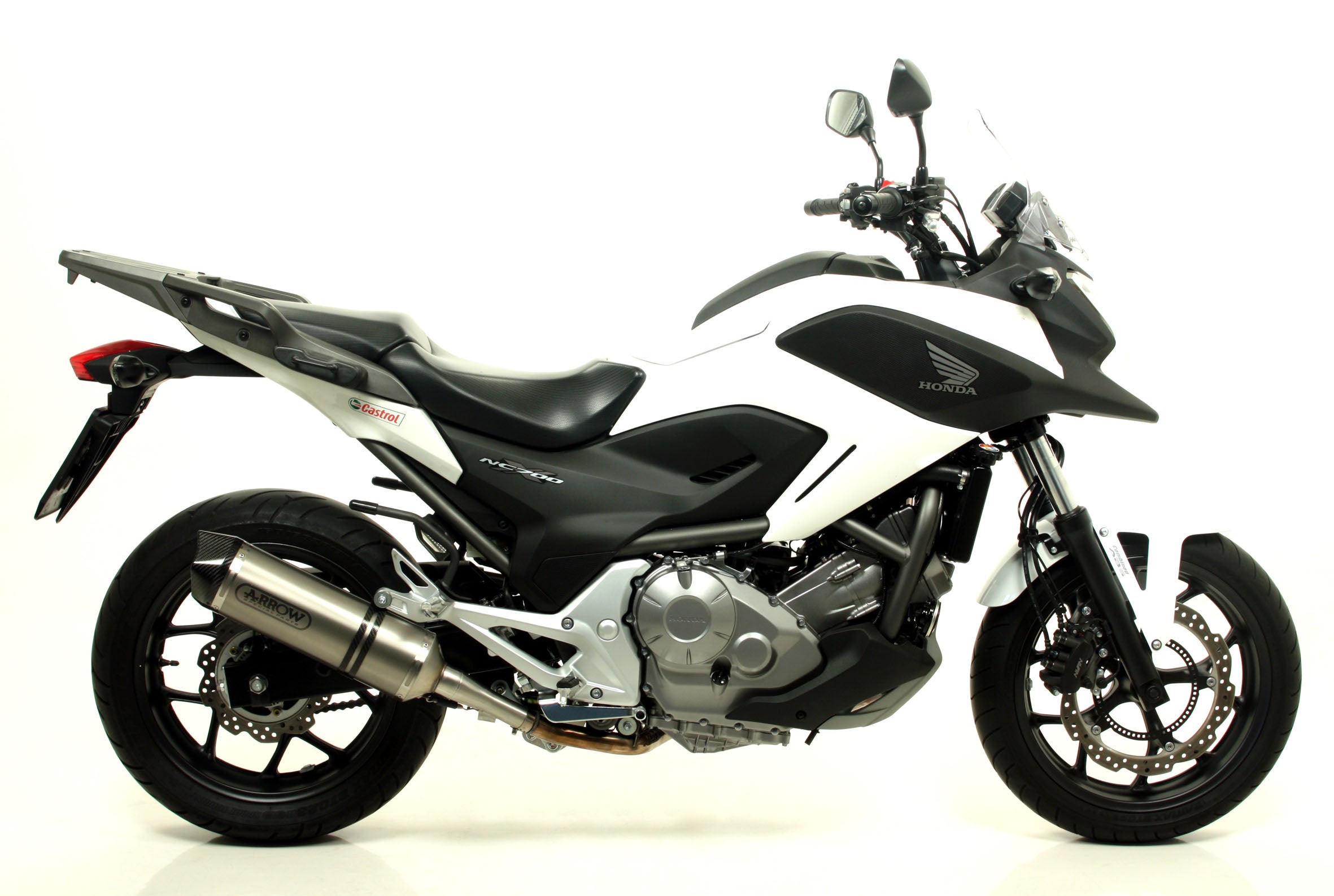 SILENCER RACE-TECH TITANIUM-CARB ARROW HONDA NC 700 X 2012-13