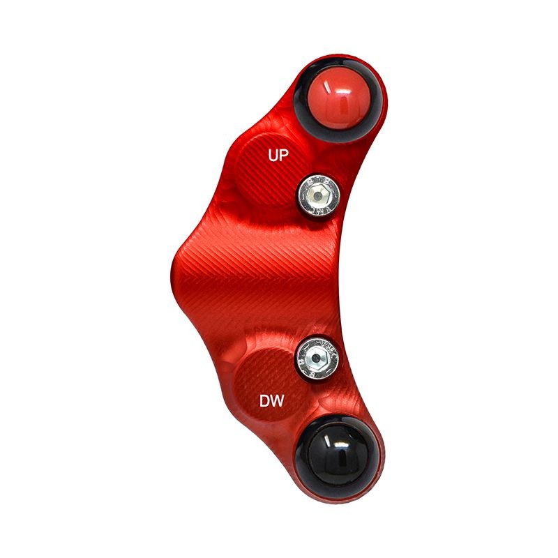 STREET VERSION LEFT HANDLEBAR SWITCH RED JETPRIME APRILIA RSV4 / R / RR 2009-16