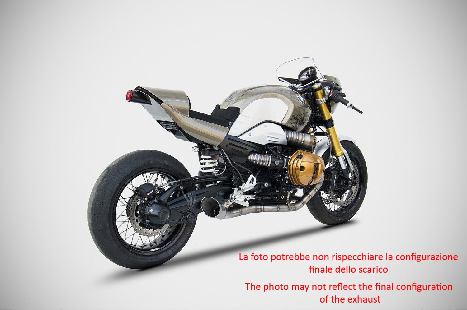 EXHAUST ZARD 2 1 2 CORTO RACING FULL TITANIUM BMW R NineT 2015-19 