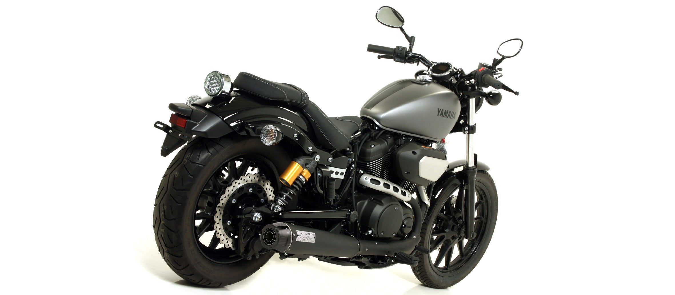 KIT SILENCER REBEL DARK-CARBON ARROW YAMAHA XV 950 R 2014-16
