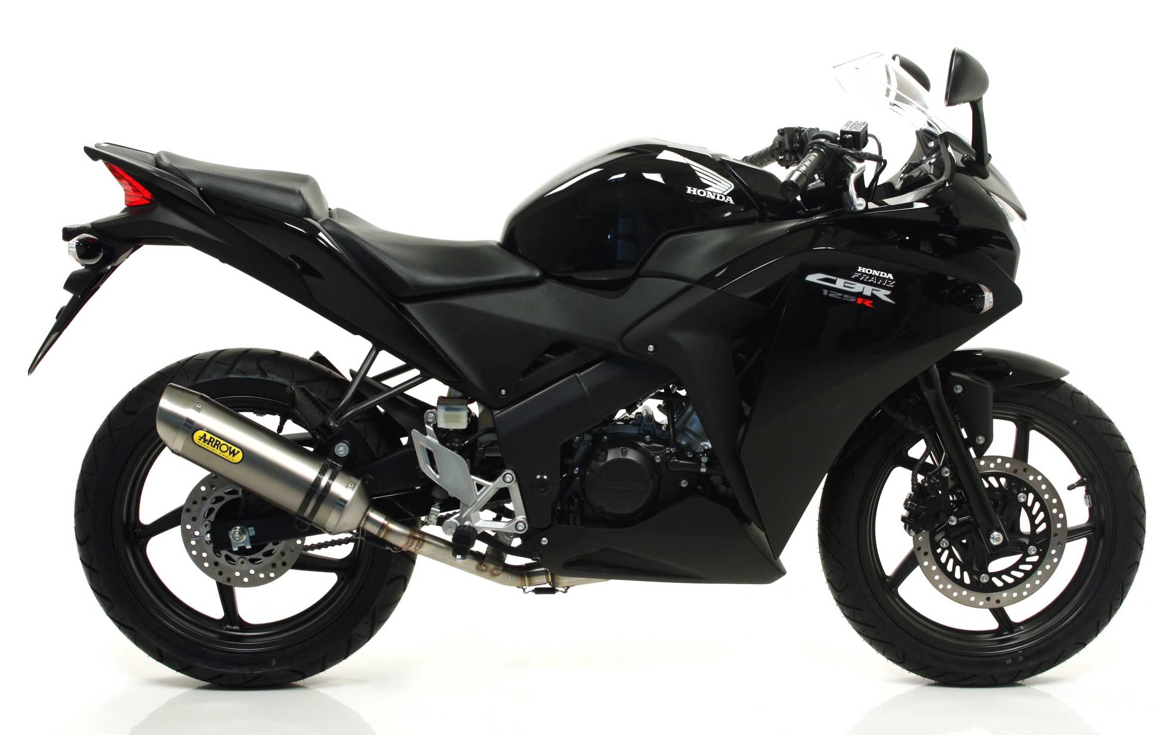 COMPLETE EXHAUST RACING STREET THUNDER ALL ARROW HONDA CBR 125 R 11-16