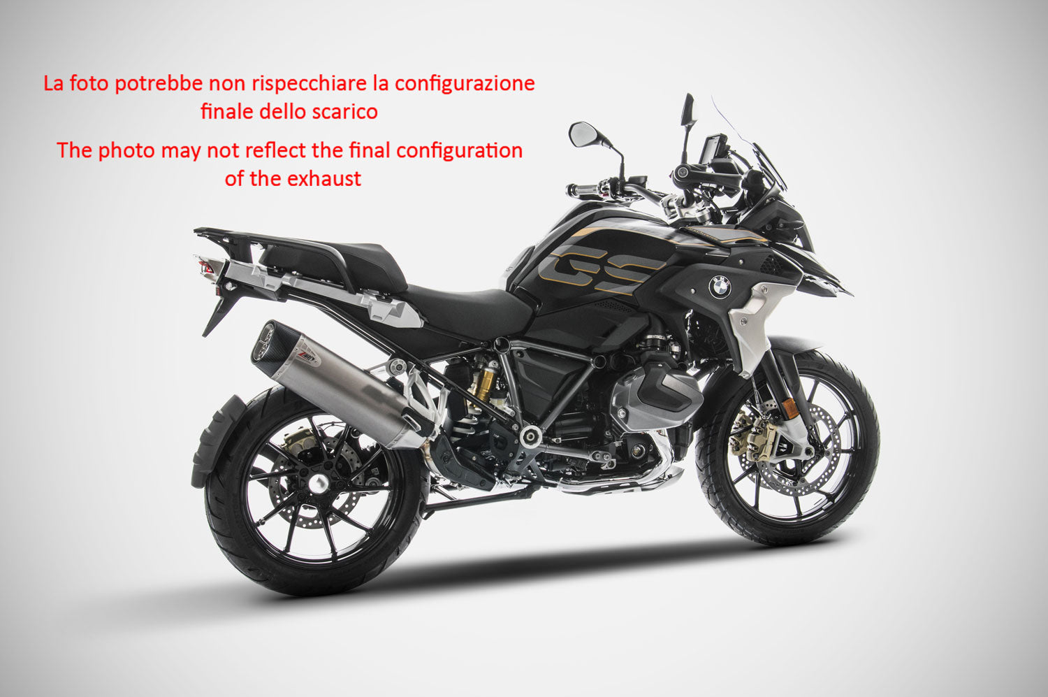 TERMINALE SCARICO ZARD ACCIAIO INOX RACING BMW R 1250 GS 2019-20
