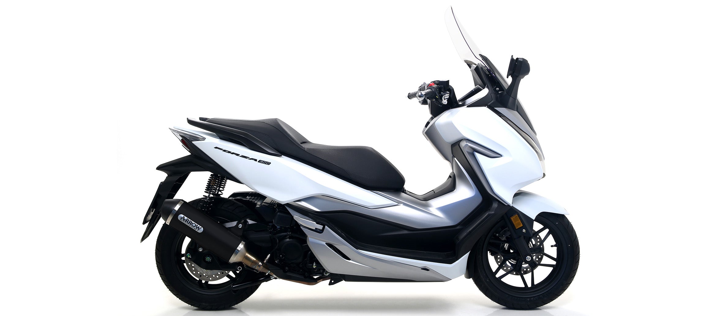 KIT TERMINAL URBAN BLACK ALU-BLACK ARROW HONDA FORZA 300 18-20