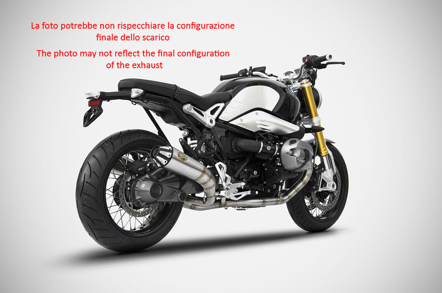 TERMINALE SCARICO LIM EDT ZARD CONICO TITANIO RACING BMW R NineT 2015-20